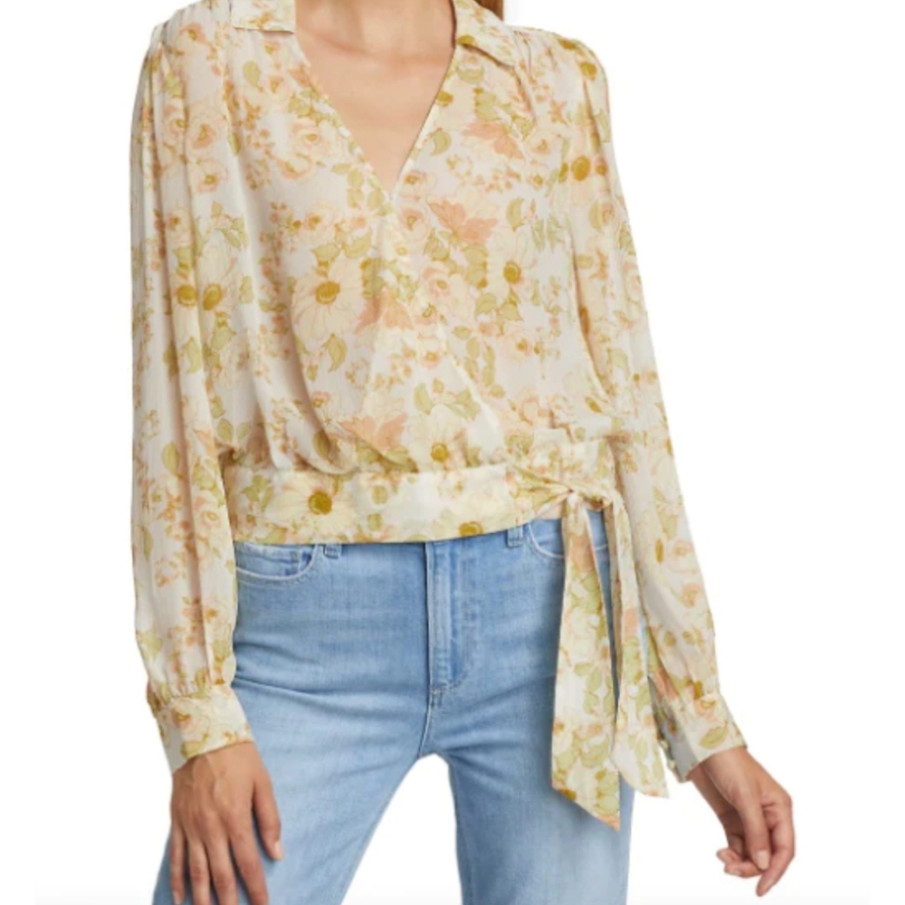 Paige multi color blouse